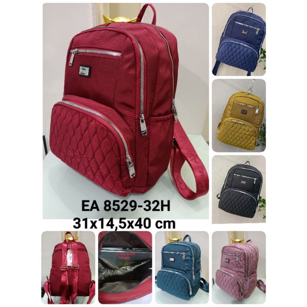 Tas Ransel Laptop 14 inch ORI Ernes Angeline 8529-32H Free Dustbag