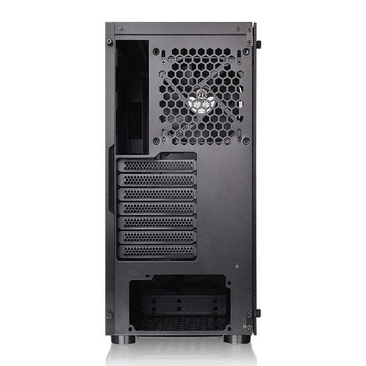 Thermaltake Casing H100 TG ATX Mid Tower Chassis -Black