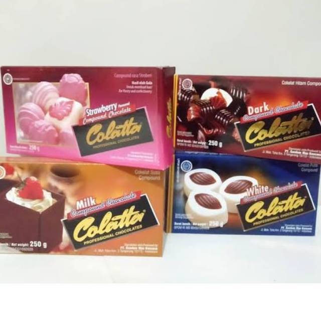 

Coklat colatta batang 250 gram