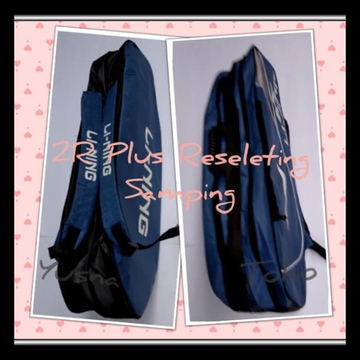 TAS RAKET RANSEL 2R PLUS BADMINTON BULUTANGKIS LINING STATUS : READY