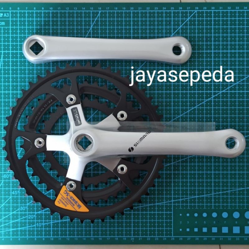 crank shimano VIA Japan EXAGE 300LX FC-M300 Biospace-SG