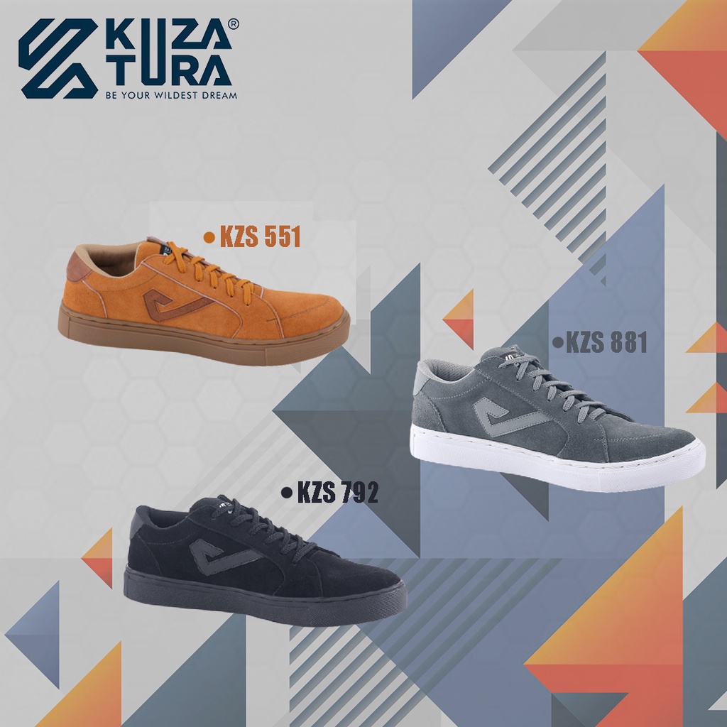 Sepatu Sneakers Kuzatura Casual Premium Original