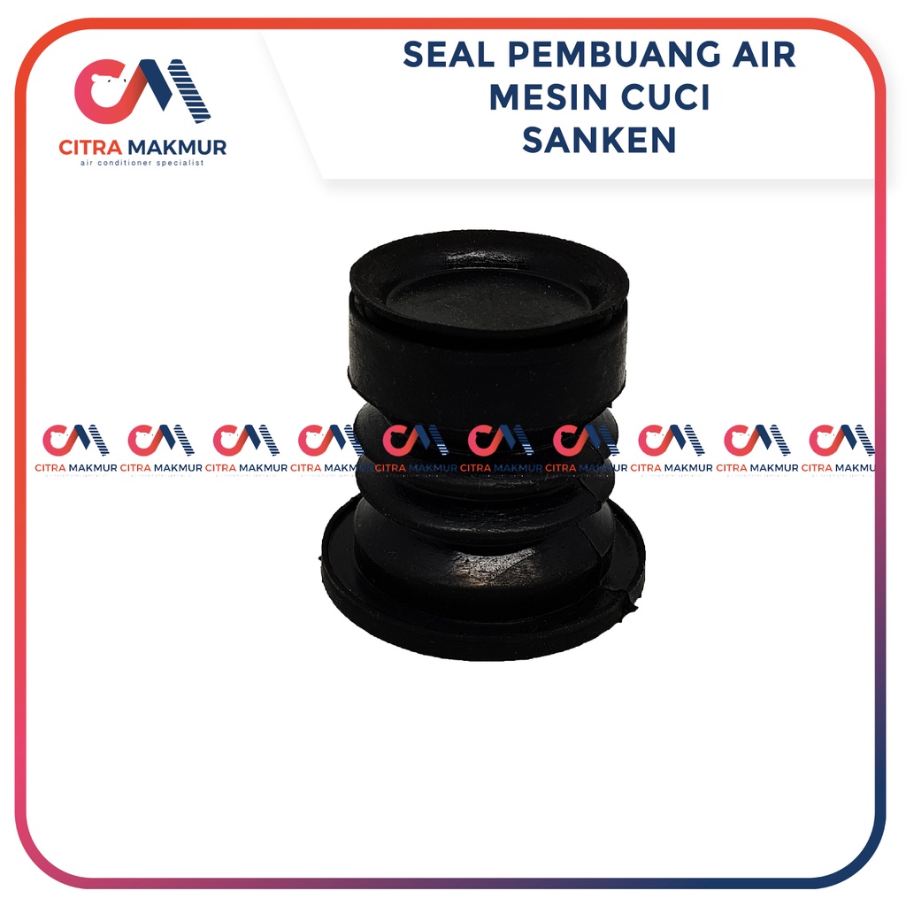 Seal Below Sanken Karet Pembuangan Mesin Cuci Dua Tabung Klep Drain