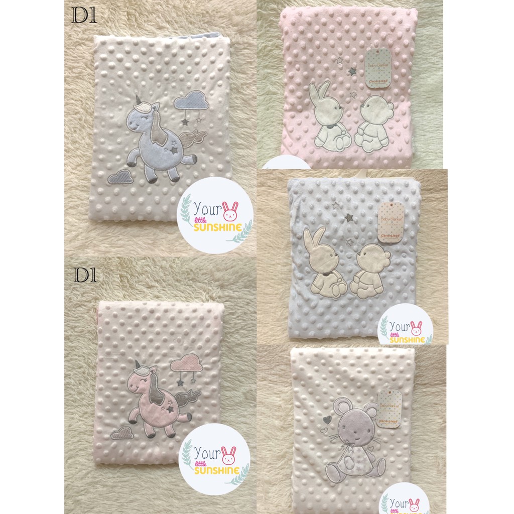 Blanket Baby Carterliebe Bunny Dan Unicorn Shopee Indonesia Blanket Baby Carterliebe Bunny Dan Unicorn Shopee Indonesia