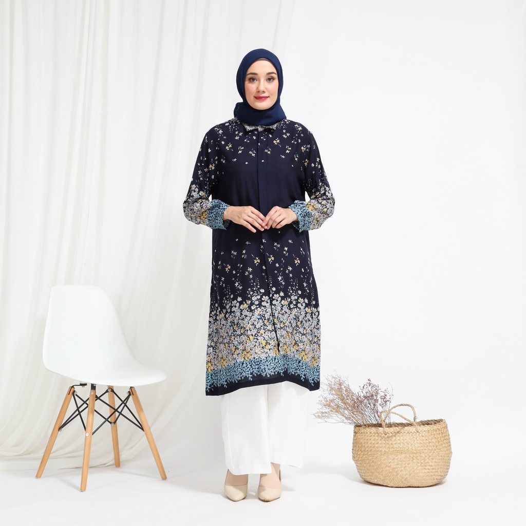 Tunic Shalwa Baju Atasan Wanita Busui Friendly Katun Rayon premium