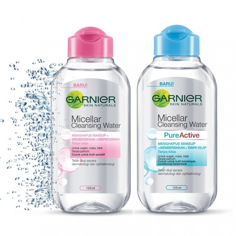 Waterproof Micellar Water Just Got Mini With This New Smaller Size You Can Bring Th Micellar Cleansing Water Garnier Skin Active Garnier Skinactive Micellar