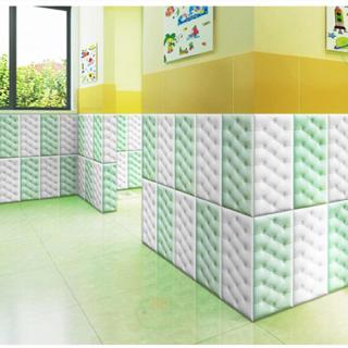 Wallpaper 3d Bahan Busa Anti  Air  Ukuran 60x30cm Untuk  