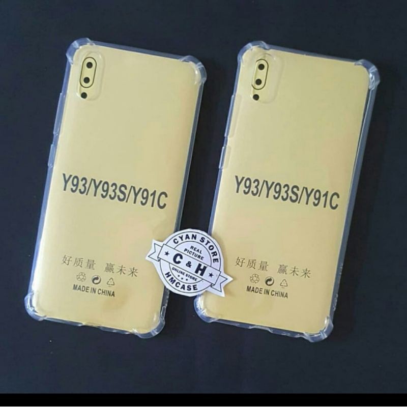 Vivo Y91c Case Anti Crack Case Bening Silicon Casing Vivo Y91C