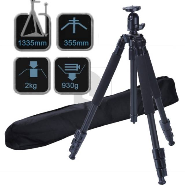 Waifeng portabele Tripod video/ kamera wf-3642b