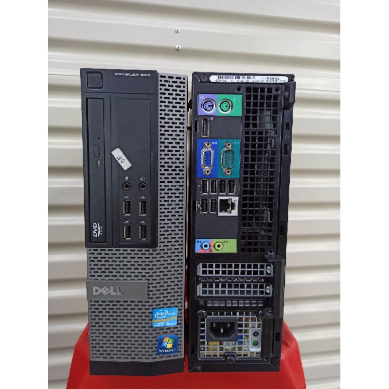 Pc komputer buil up Dell optiplex 790-990 sff slim core i5 2400 ram 4gb HDD 500gb dvd berkualitas