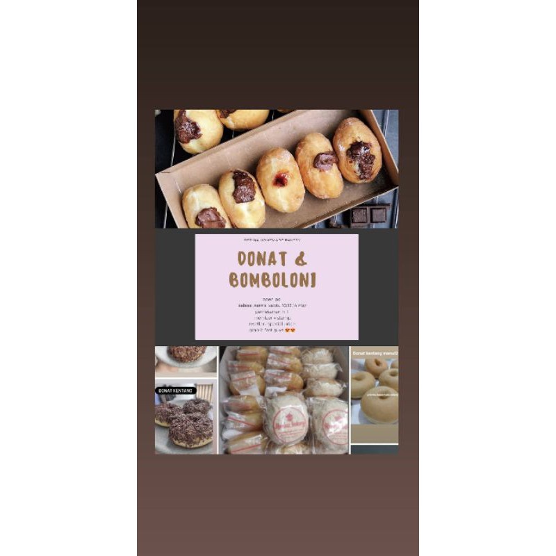 

Bomboloni mini dan standard(min pemesanan h-2)