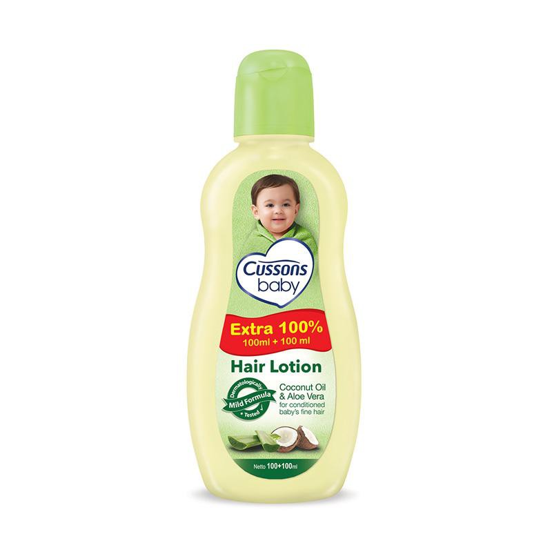 Cussons Baby Hair Lotion 100ml extra 100ml ORIGINAL-BPOM