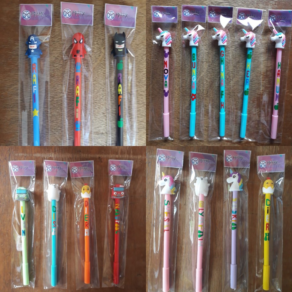 

PULPEN KARAKTER LUCU GEL PEN PULPEN CAIR BISA REFILL TINTA