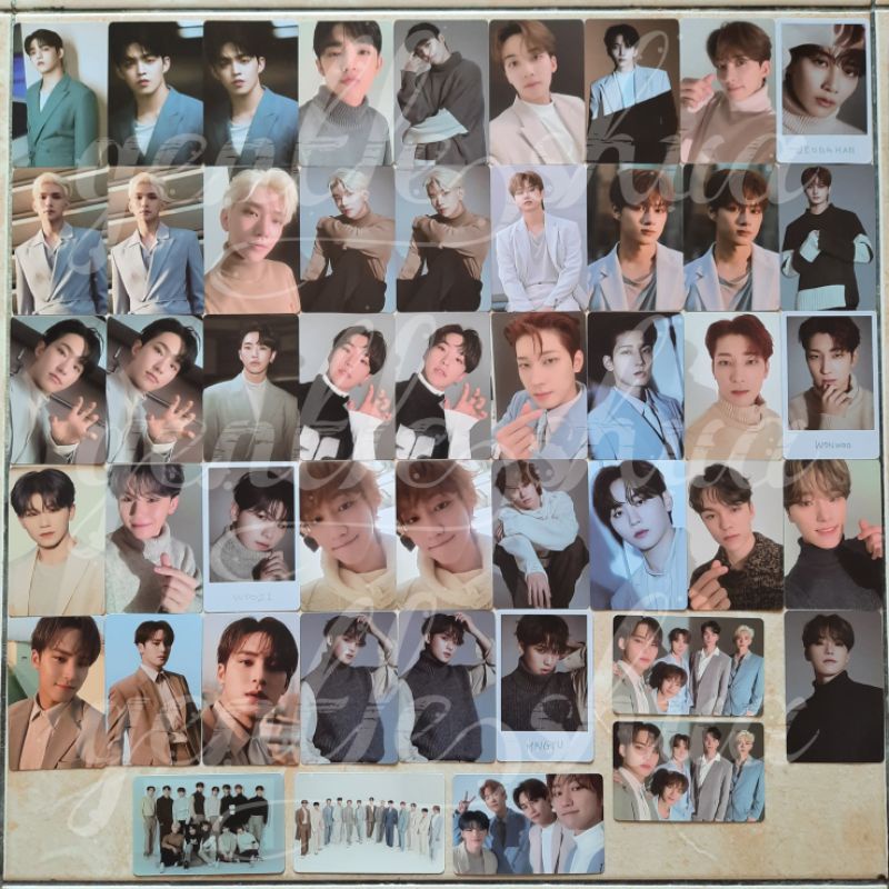 Official TC Seventeen Caratland 2020 • Incomplete Scoups Jeonghan Joshua Jun The8 Dino [Trading Card