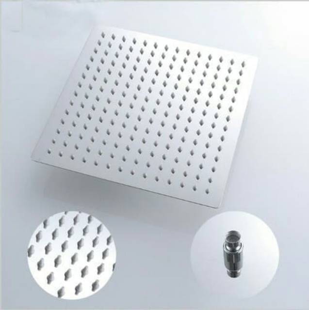 Wall Shower Tembok stainles 10 inch - Shower Tanam Kamar Mandi Minimalis