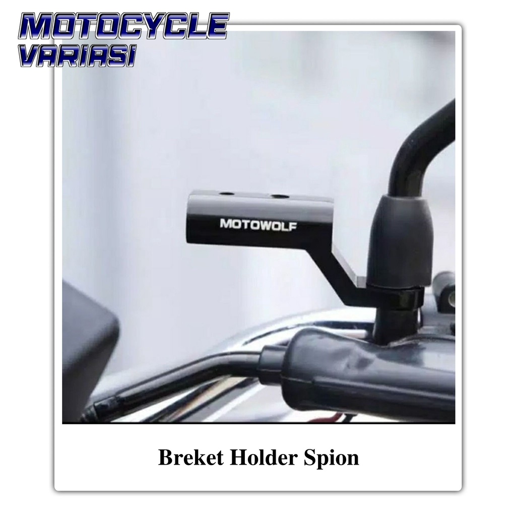 MOTOWOLF bracket breket lampu tembak holder Handphone dispion Nmax xmax pcx aerox