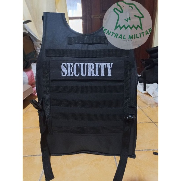 Rompi Security Tebal - Pelindung Dada Satpam