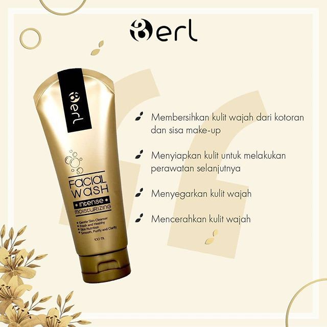 Official BErl Lightening Series Facial Wash Sabun Wajah Face B erl cosmetics ECER