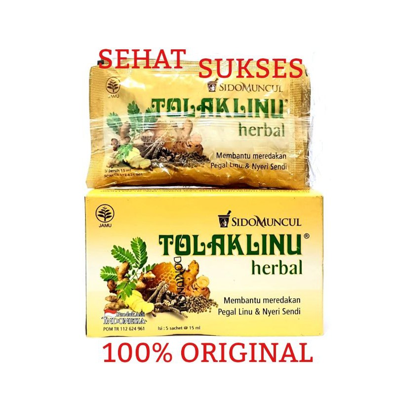 TOLAK LINU HERBAL (ORIGINAL) - ISI 5 SACHET