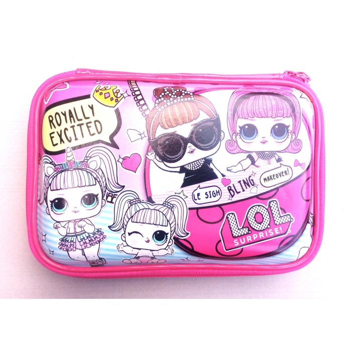 

hpo / tempat pensil / kotak pensil / model smiggle / lol / super hero