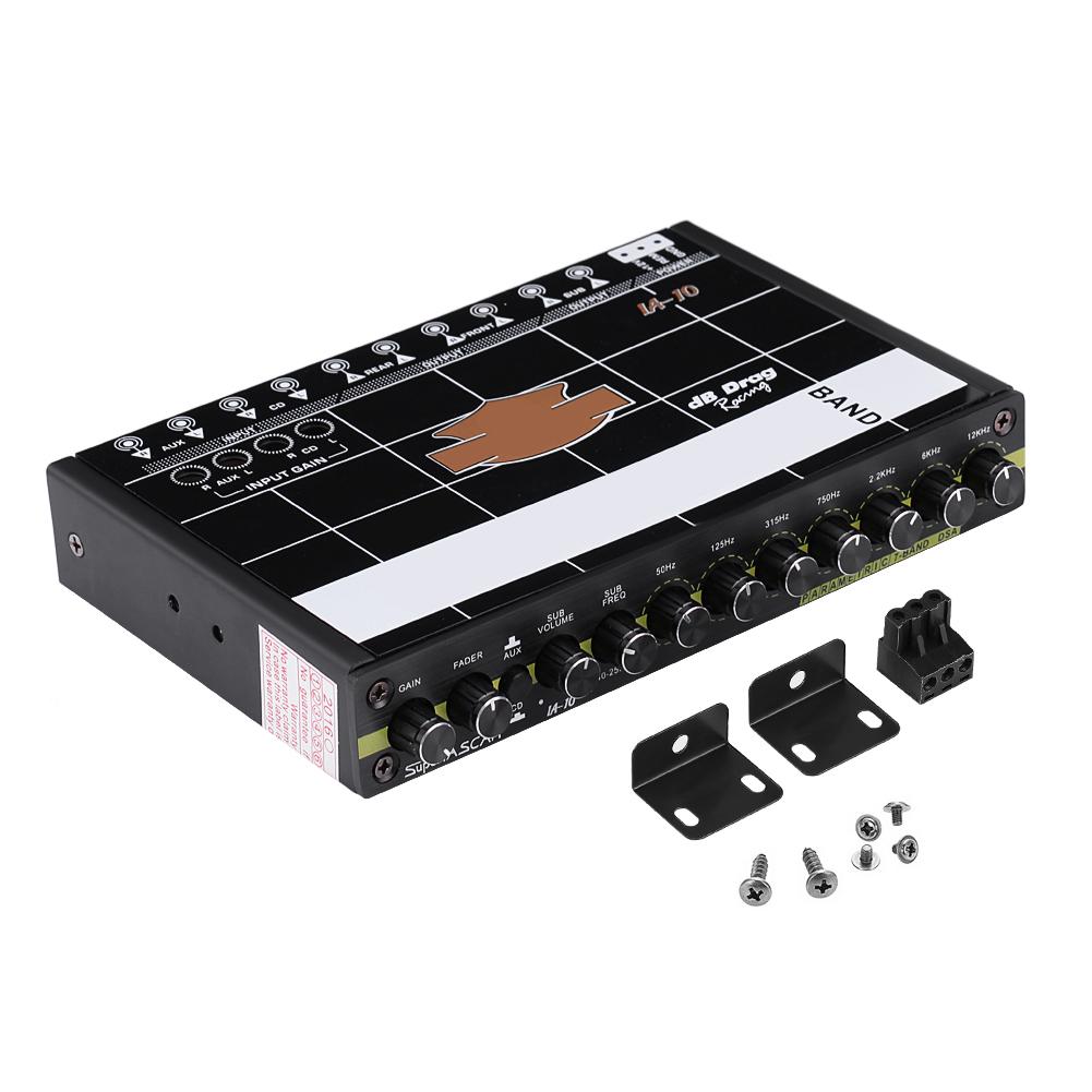 Car Audio Modified Graphic Equalizer Eq 7s Car Audio Stereo Tuner