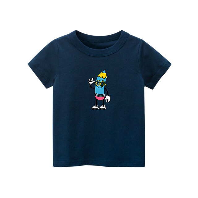 Kaos anak MR.Pencil T-shit untuk umur 1-8 tahun