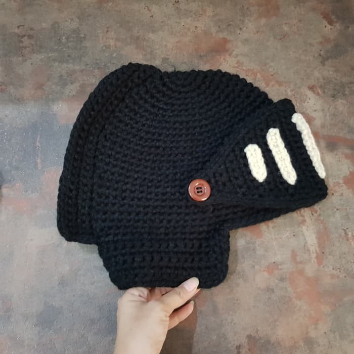 TOPI KUPLUK DEWASA PRIA dan WANITA ARMY - KUPLUK NINJA - Hitam Abu-abu