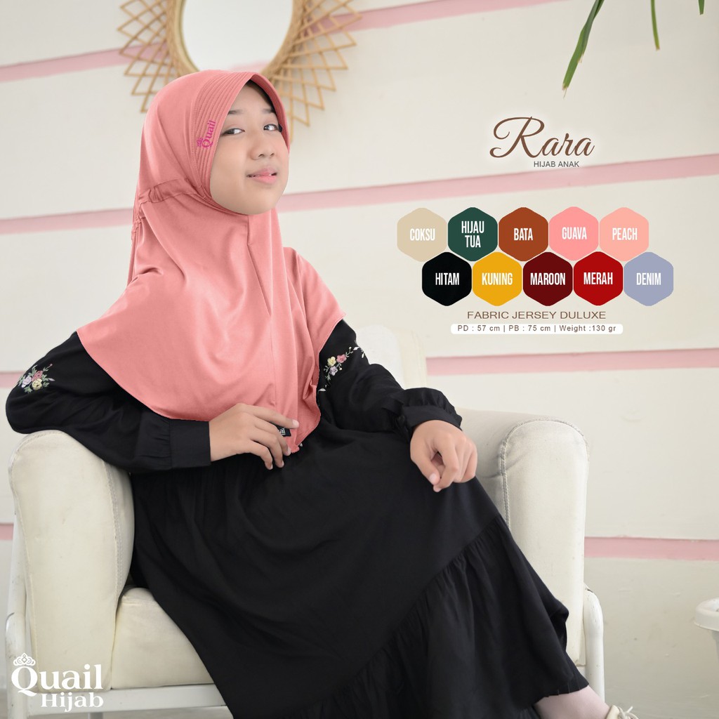 HIJAB ANAK SEKOLAH QUAIL HIJAB RARA
