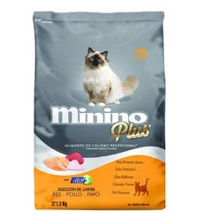 Makanan Kucing Minino Plus 1kg Repack