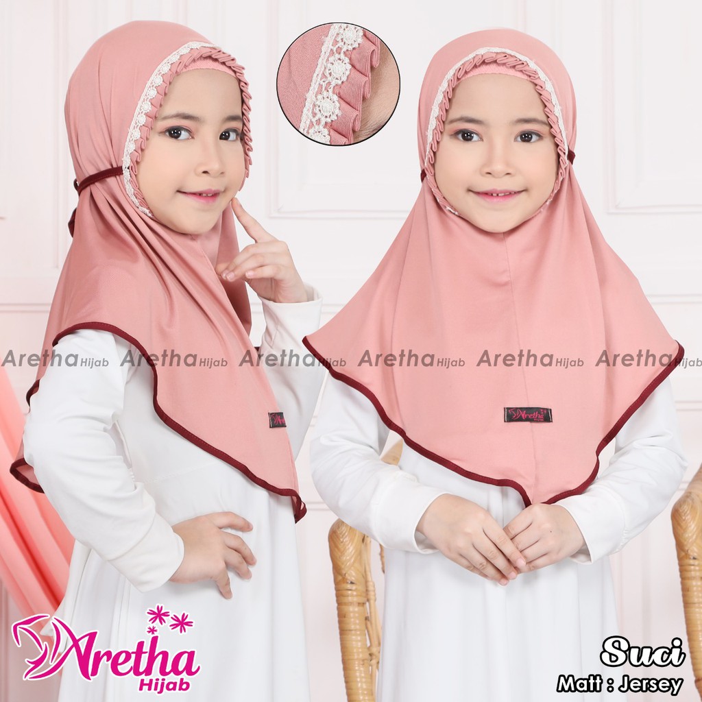 HIJAB ANAK INSTANT SUCI ORI ARETHA