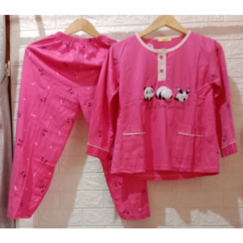 stelan PP anak tanggung merk Tessa//stelan baju tidur anak cewek//baby doll anak cewek