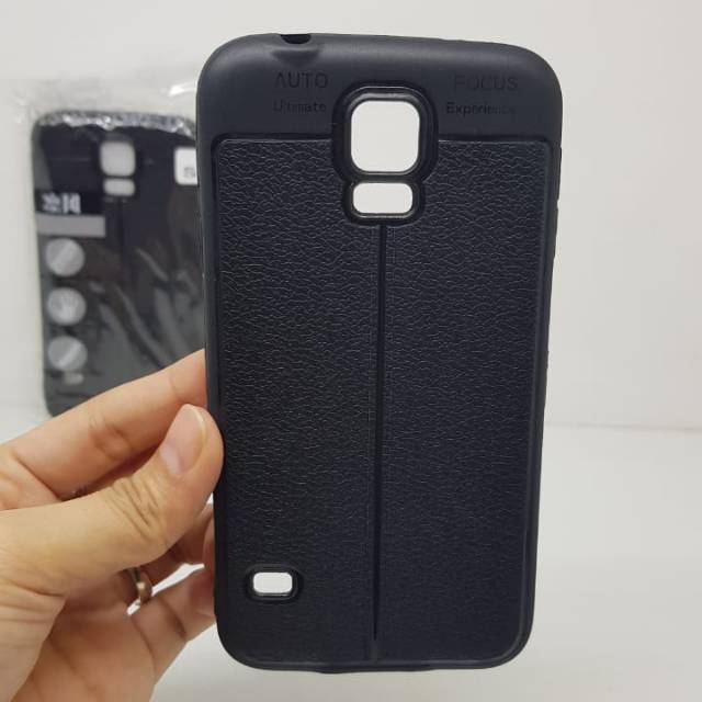 Auto Focus Samsung S5 G900 5.1&quot; Leather Soft Case Samsung S5 Docomo i9600 AUTOFOCUS Kulit Jeruk