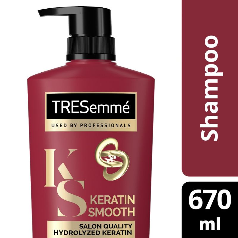 shampoo TRESemme keratin smooth 670ml/shampoo treseme 670ml