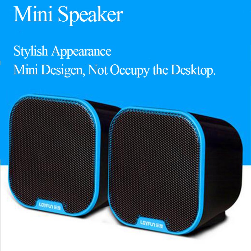 SPEAKER USB LAPTOP/ KOMPUTER PC LOYFUN LF807 / LOVFUN 807