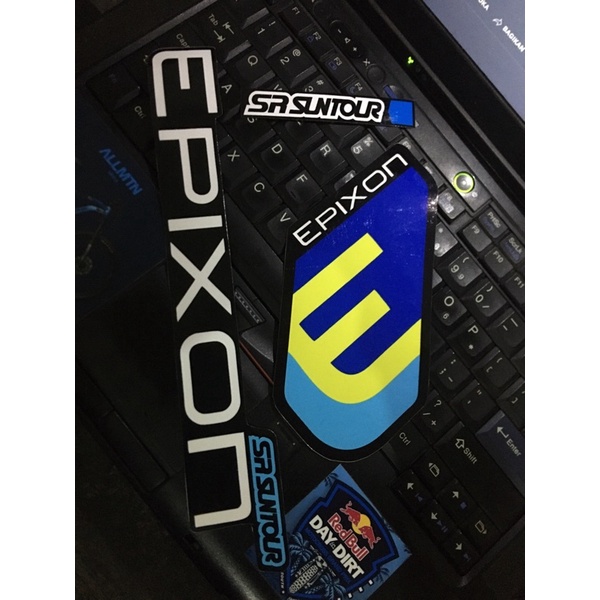 stiker fork suntour epixon