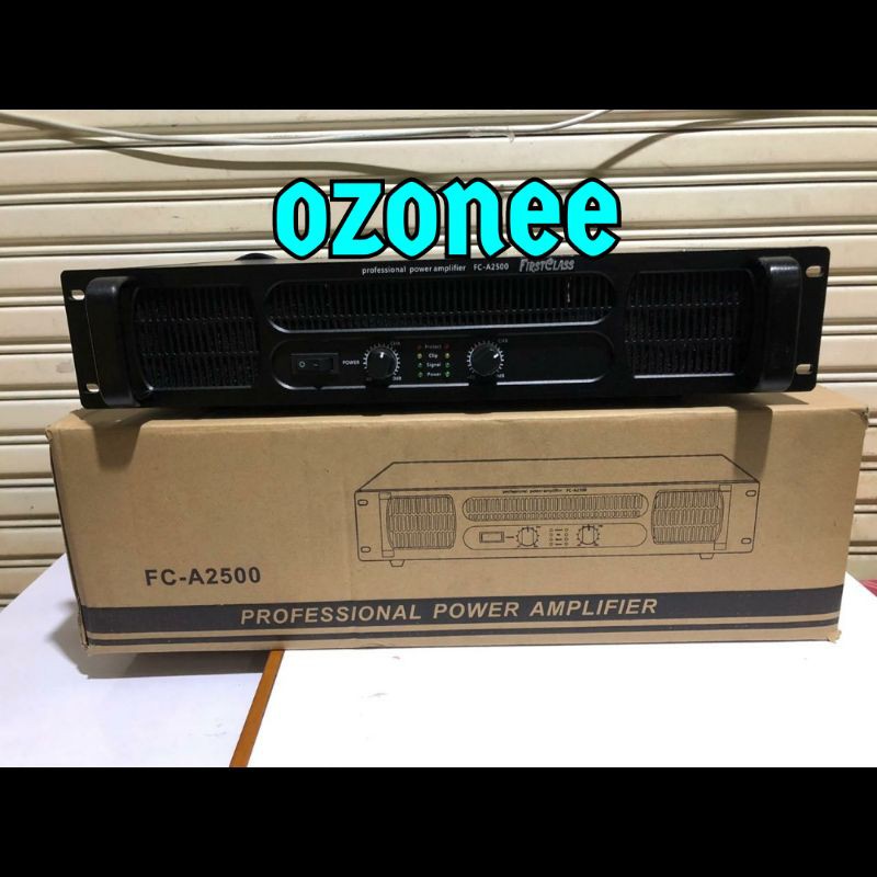 POWER AMPLIFIER FIRSTCLASS A-2500 AMPLI FIRSTCLASS A-2500 ORIGINAL