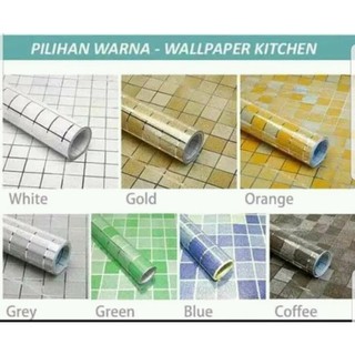  WALLPAPER  DAPUR  ANTI  MINYAK DAN PANAS  Shopee Indonesia