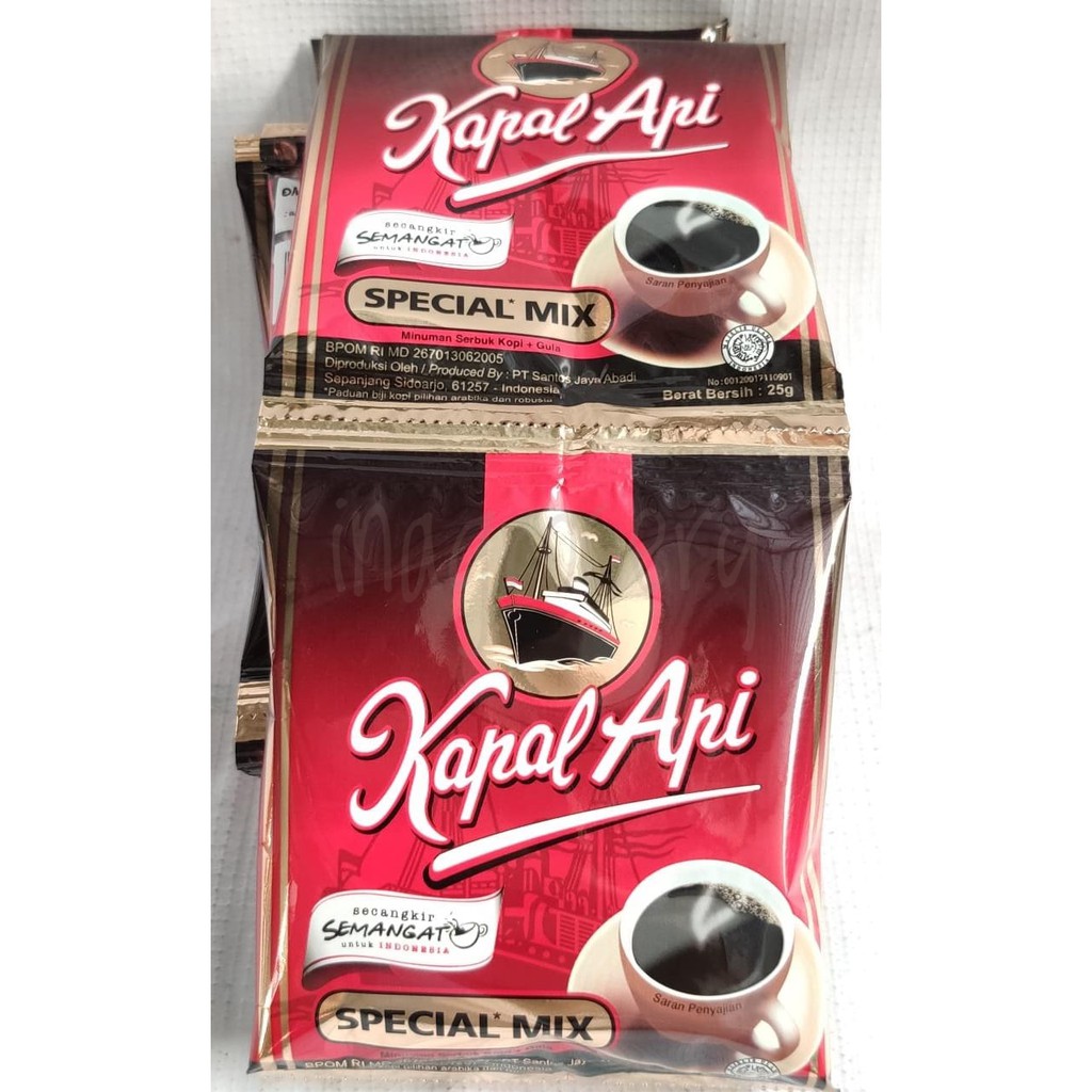 

KAPAL API KOPI SPECIAL MIX 10pcs x 25gr