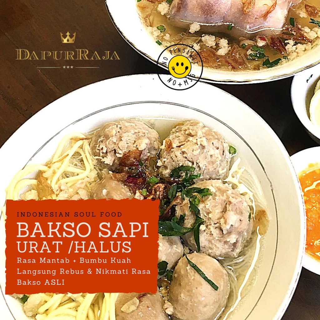 

Bakso sapi + Bumbu /300gr Freshly Homemade/HALAL-NO.MSG / Bakso Sapi Asli / Bakso Urat / Bakso Halus