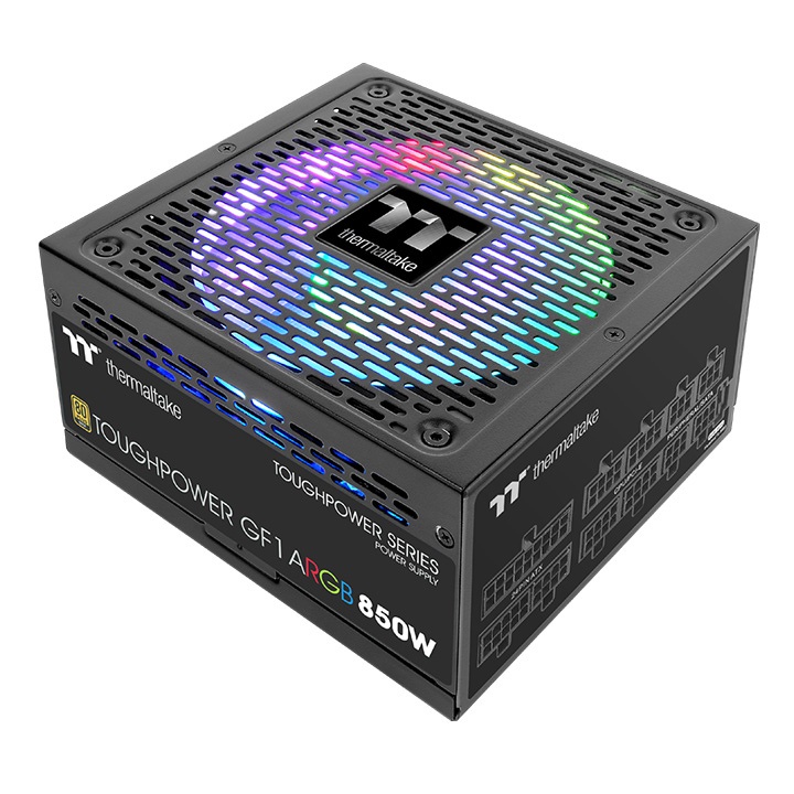 Thermaltake Power Supply Toughpower GF1 ARGB 850W Gold - TT Premium