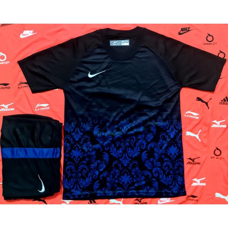 JERSEY STELAN FUTSAL SEPAK BOLA DEWASA MOTIF BATIK PRINTING SIZE M.L.XL