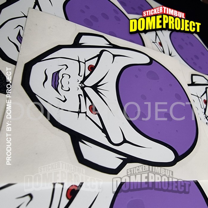 FRIEZA HEAD ANIME STICKER CUTTING MOBIL IMPORT AKSESORIES OTOMOTIF STICKER AESTHETIC DEKORASI OTOMOTIF