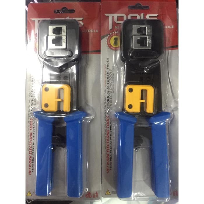 Crimping Tools Telebit / Tang RJ45 + Kabel Lan Tester