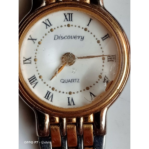 Jam Tangan Wanita berlapis emas 23 karat ORI