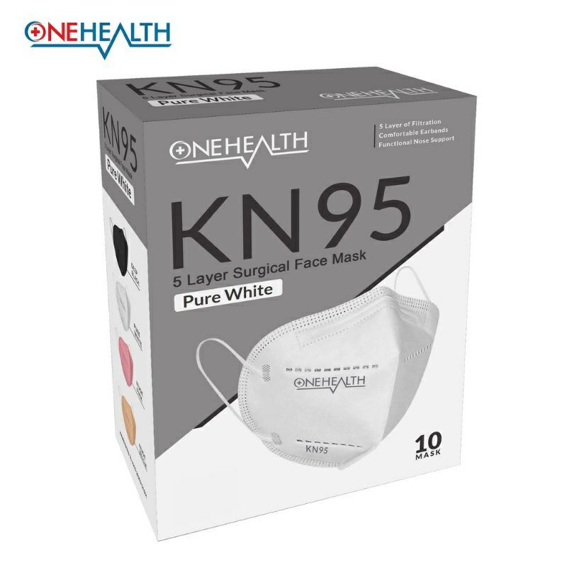 Masker KN95 Medis 5 ply Onehealth Per Box isi 10 Pcs