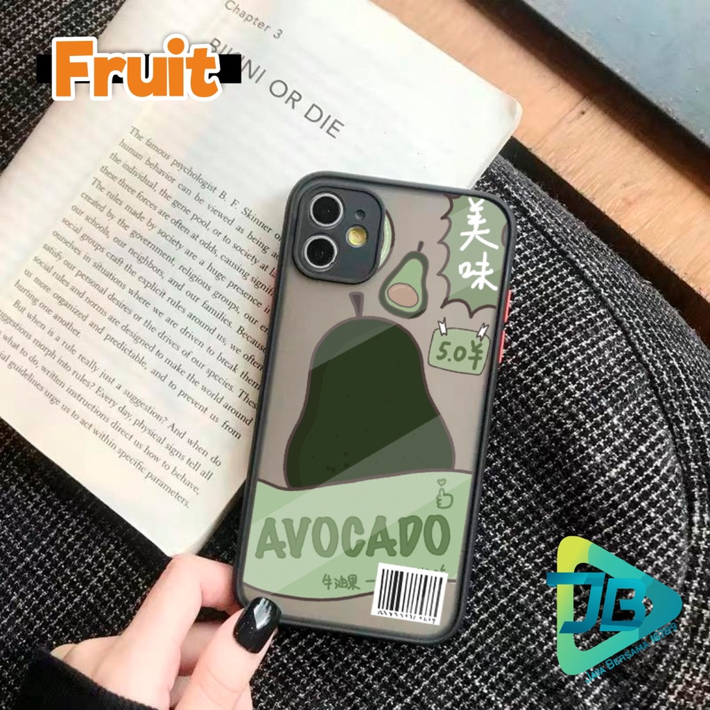 SOFTCASE DOVE FRUIT OPPO VIVO SAMSUNG XIAOMI REALME IPHONE ALL TYPE JB4917