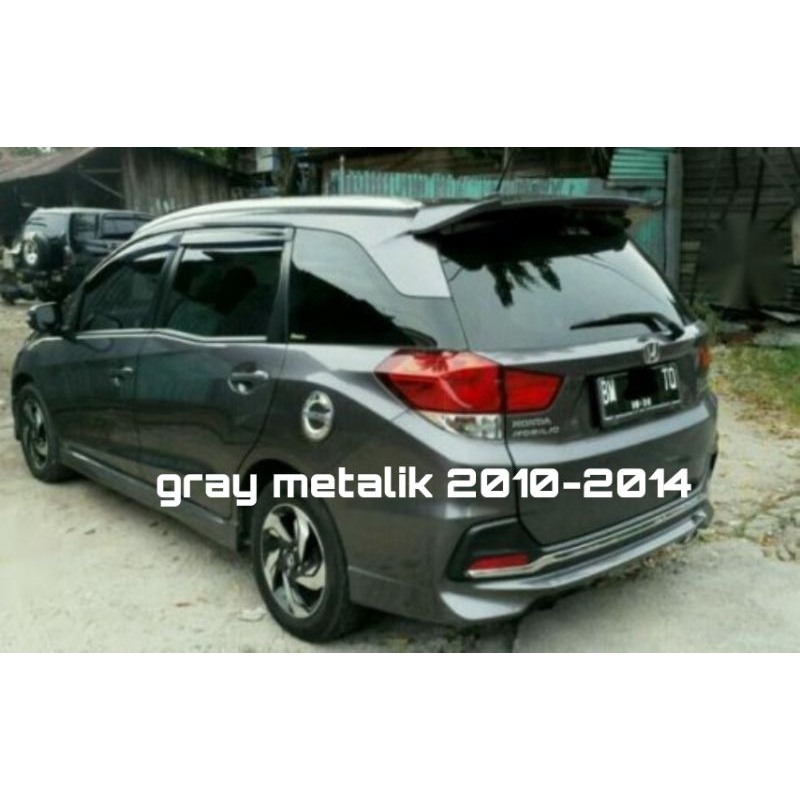 spoiler mobilio abu metalik 2010-2014