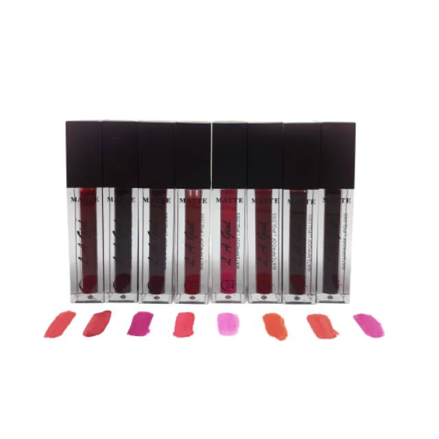 LIP GLOSS L.A.GIRL 3D MATTE (8 pcs)