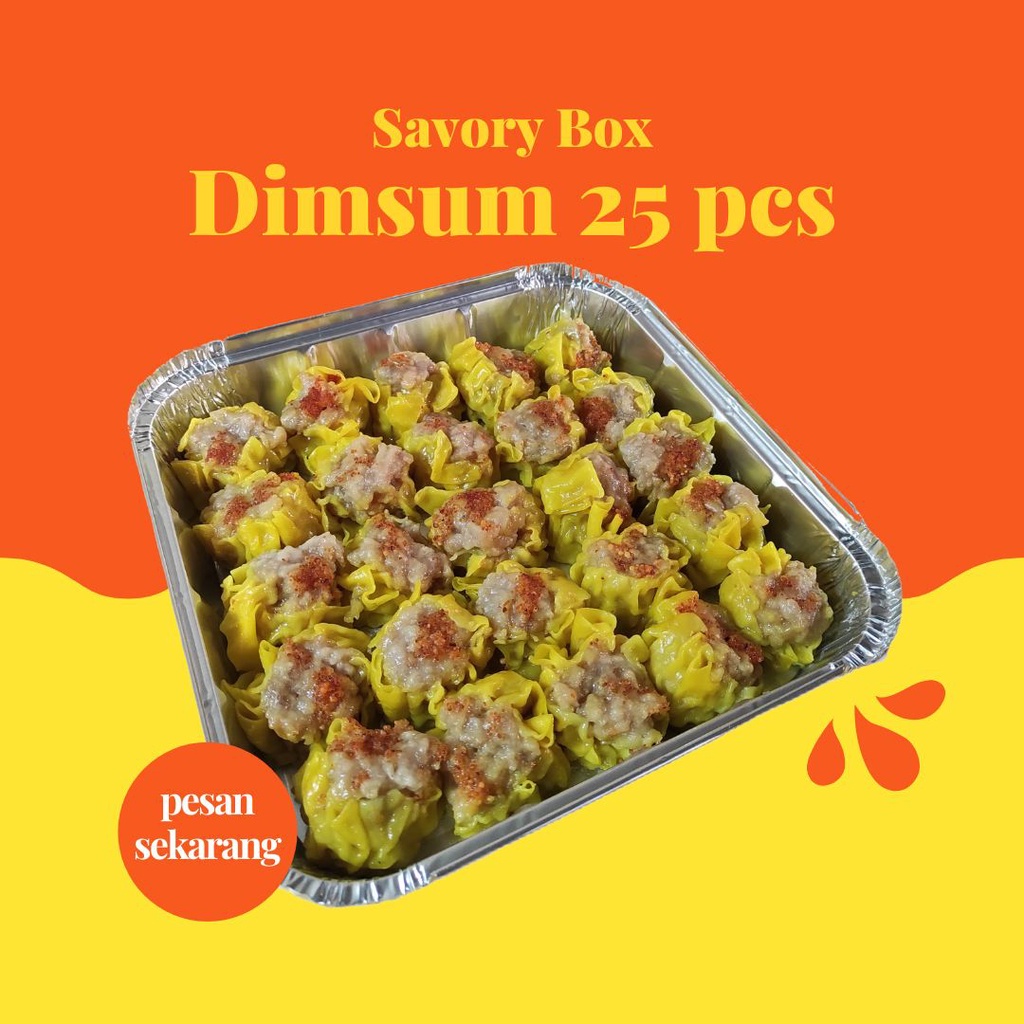 

Savory Box - Dimsum Ayam Premium (25 pcs)