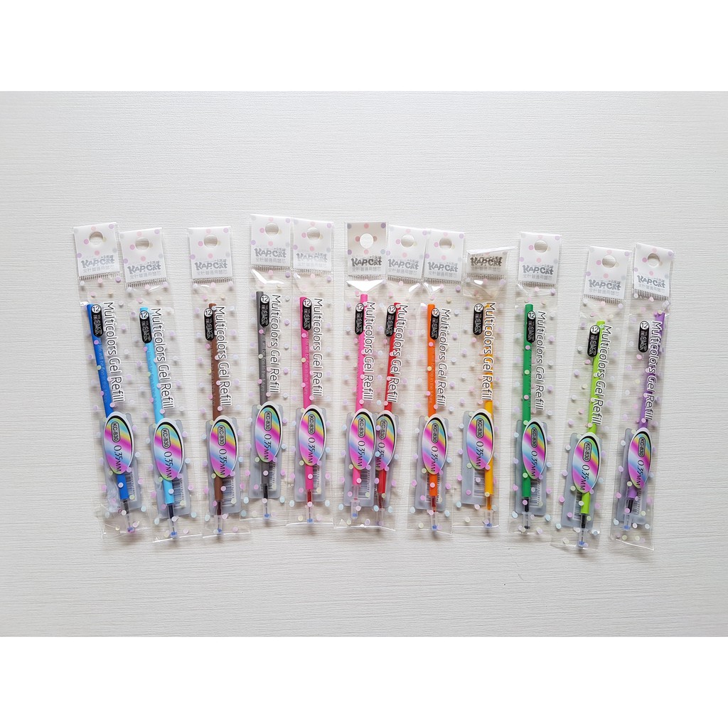 

Isi Pulpen Gel Warna-Warni 0.35mm